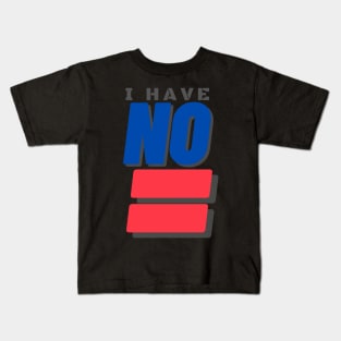 No Equal Kids T-Shirt